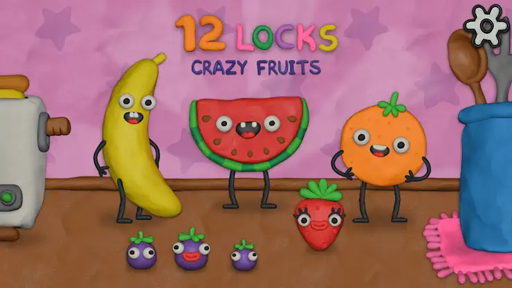 12 Locks Crazy Fruits screenshot 1