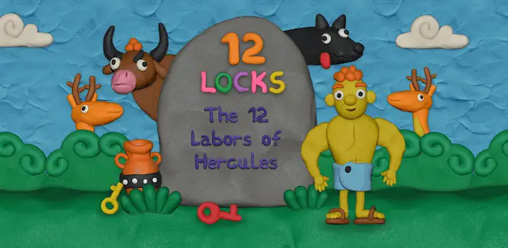 12 LOCKS Labors of Hercules — Android game banner
