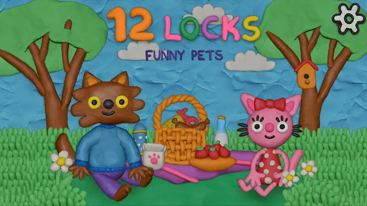 12 Locks Funny Pets screenshot 1