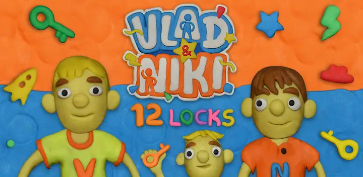 Vlad & Niki 12 Locks — Android game banner