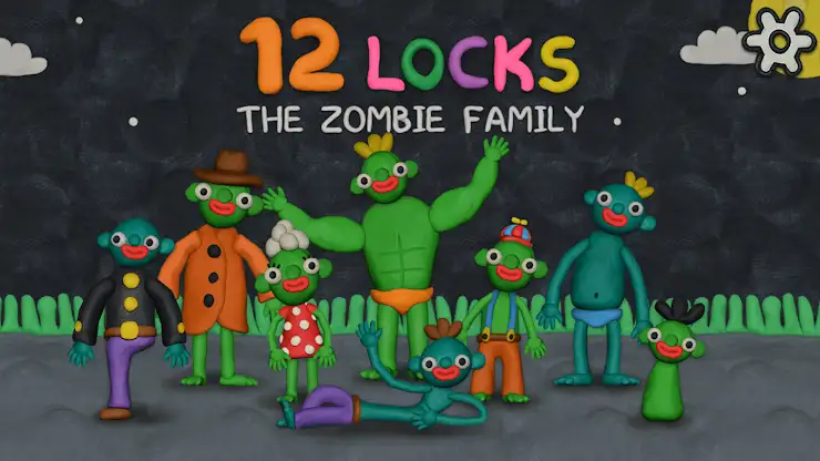 12 Locks The Zombie Family screenshot 1