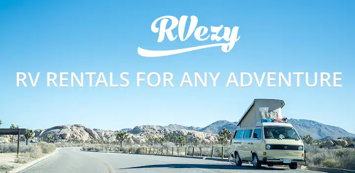 RVezy — RV Rentals. Made Easy — Android app banner