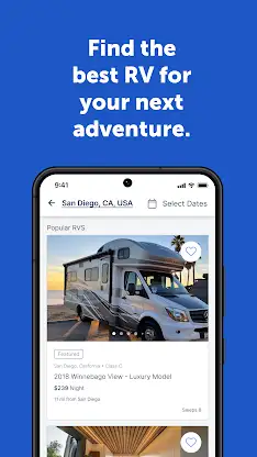RVezy — RV Rentals. Made Easy screenshot 2