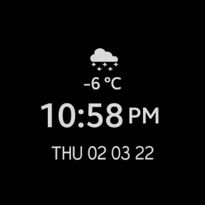 Dark Vintage Meter Watch Face screenshot 4