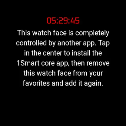 1Smart Classic watchface screenshot 1