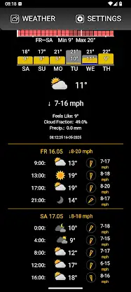 1Smart Weather Easy Forecast screenshot 4