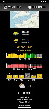 1Smart Weather Easy Forecast screenshot 3