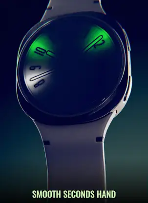 Dark Metal Saber Watch Face screenshot 2