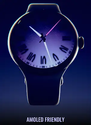 Dark Metal Saber Watch Face screenshot 3