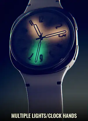 Dark Metal Saber Watch Face screenshot 6