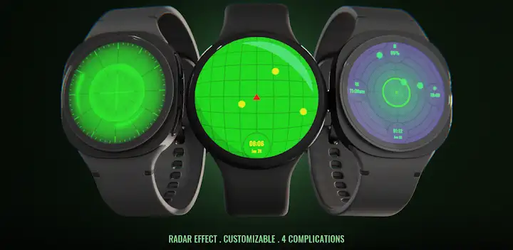 Dragon Radar Watch Face — Android app banner