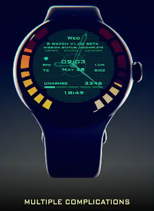 Secret Service Watch Face screenshot 3