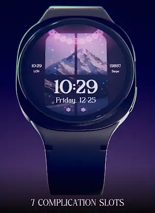 Christmas Snow Watch Face screenshot 7