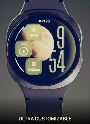 Liquid Glass Watch Face screenshot 5