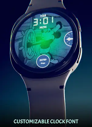 Steamboat Mouse Watch Face screenshot 6
