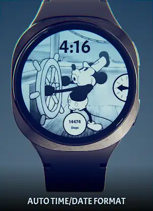 Steamboat Mouse Watch Face screenshot 1