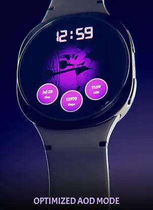 Steamboat Mouse Watch Face screenshot 2