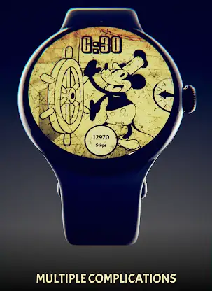 Steamboat Mouse Watch Face screenshot 3