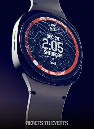 Animated Curves Watch Face screenshot 8