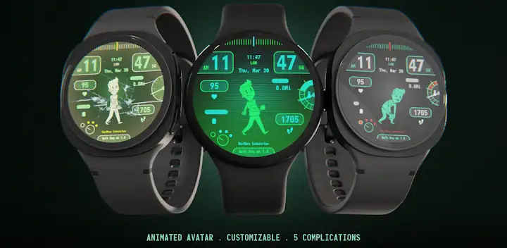 Walking Boy Watch Face — Android app banner