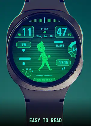 Walking Boy Watch Face screenshot 1