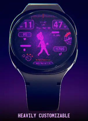 Walking Boy Watch Face screenshot 7