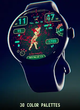 Walking Boy Watch Face screenshot 6