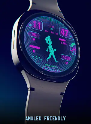 Walking Boy Watch Face screenshot 8