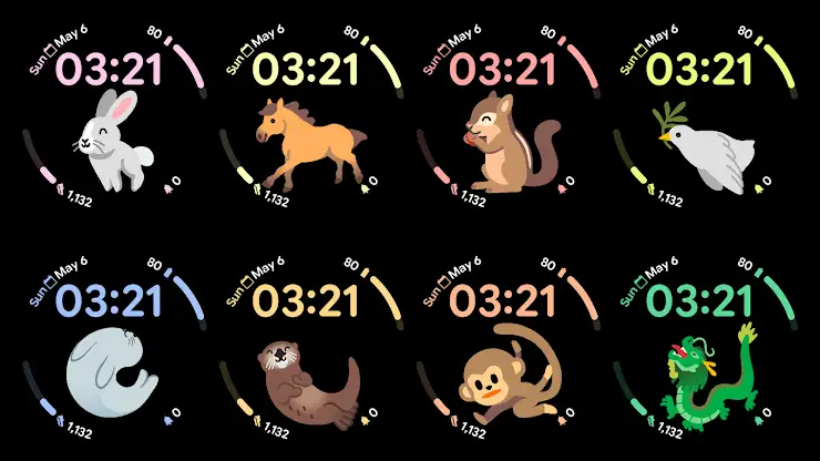 Animated Emoji: Animals 01 screenshot 2