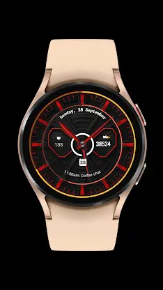 A010 Analog Carbon Watchface screenshot 3
