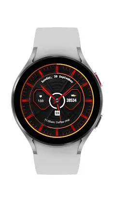 A010 Analog Carbon Watchface screenshot 2