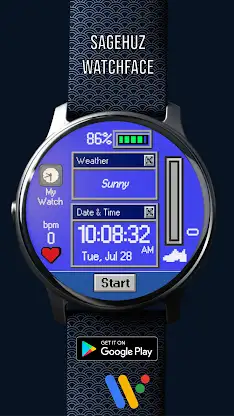 Retro 95 Style Watch Face screenshot 3