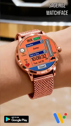 Retro 95 Style Watch Face screenshot 5