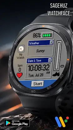 Retro 95 Style Watch Face screenshot 7
