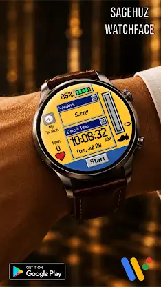 Retro 95 Style Watch Face screenshot 4