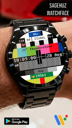 No Signal – Retro TV Watchface screenshot 3