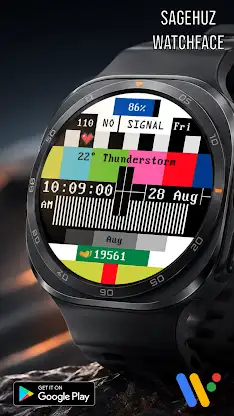 No Signal – Retro TV Watchface screenshot 4