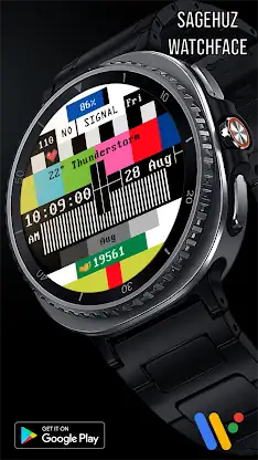 No Signal – Retro TV Watchface screenshot 1