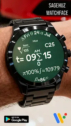 Math – Formula Watch Face screenshot 3