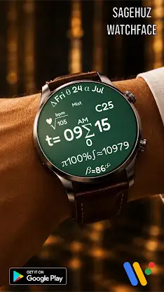 Math – Formula Watch Face screenshot 6
