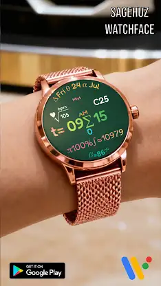 Math – Formula Watch Face screenshot 2