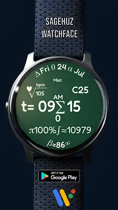 Math – Formula Watch Face screenshot 5