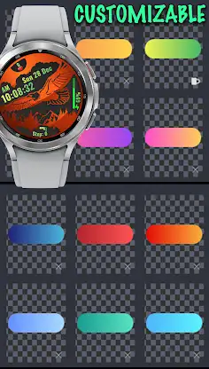A034 The Eagle - Watch Face screenshot 2