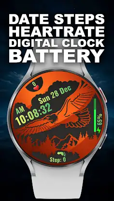 A034 The Eagle - Watch Face screenshot 3