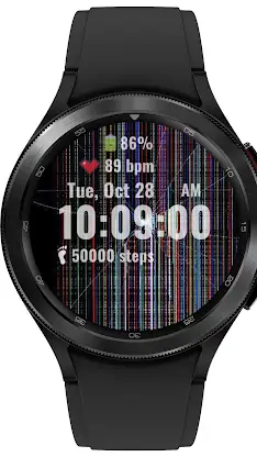 Broken Screen Watch Face screenshot 3