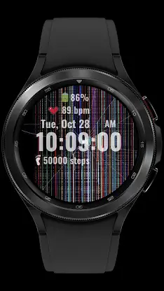 Broken Screen Watch Face screenshot 2