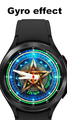 The Star Analog Watch Face screenshot 1