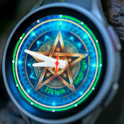 The Star Analog Watch Face screenshot 5