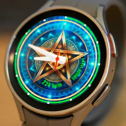 The Star Analog Watch Face screenshot 4