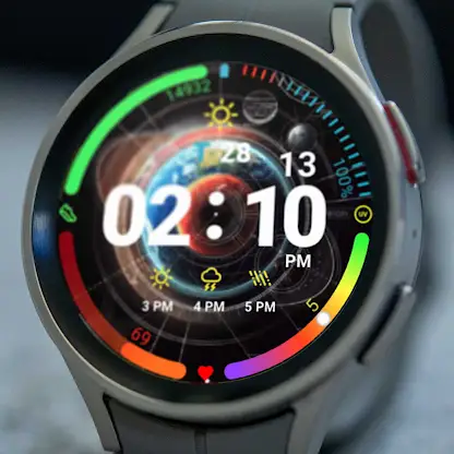 Earth Animated Pro Watch Face screenshot 8